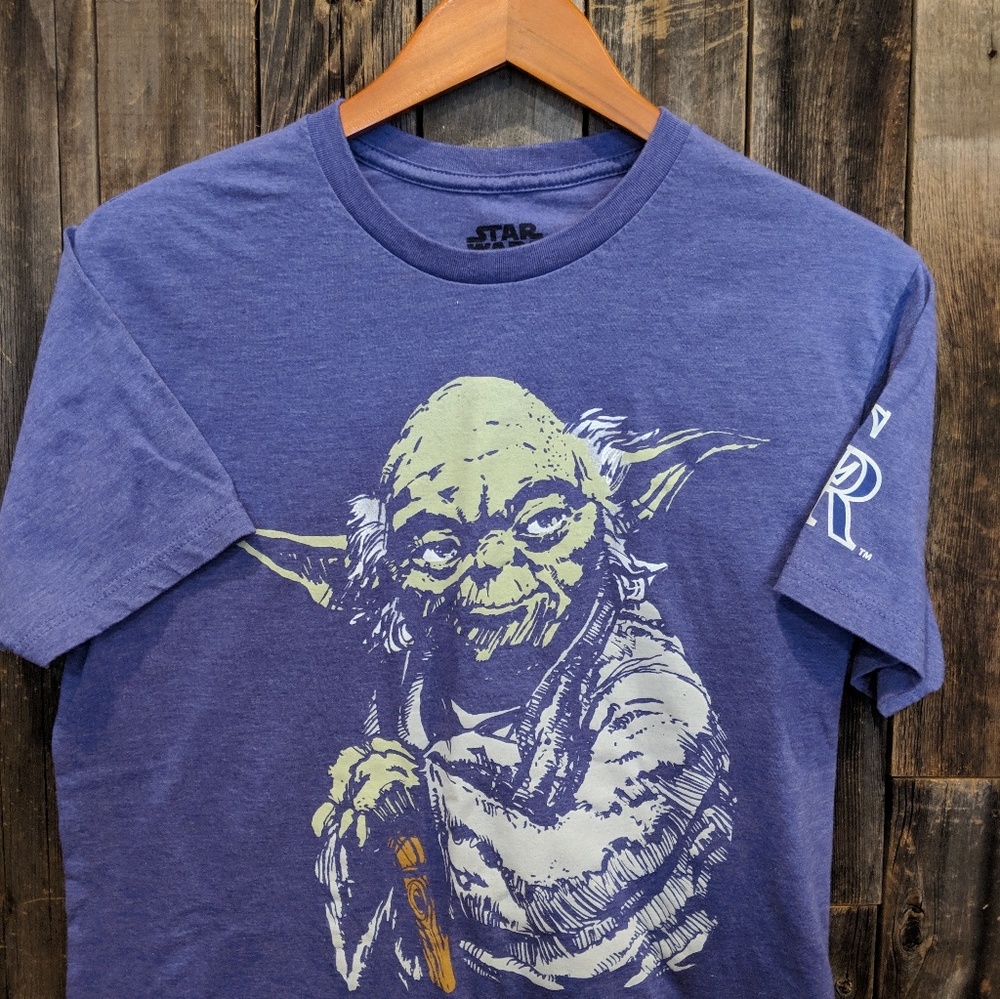 Limited edition Stars Wars Rockies shirt.